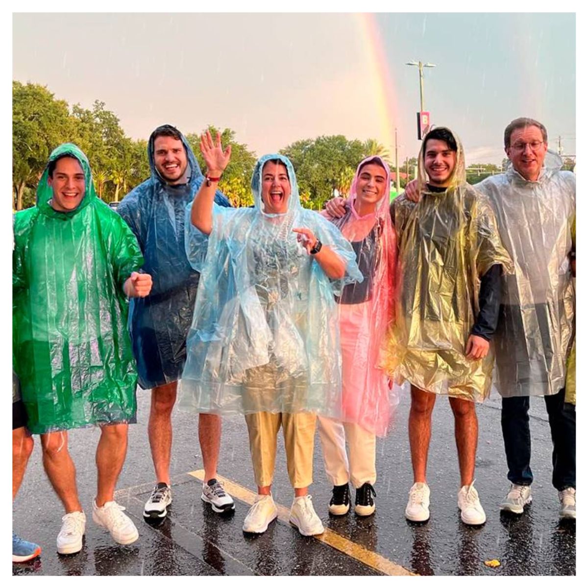 INSPIRA - Poncho capa impermeable protector contra la lluvia ligero