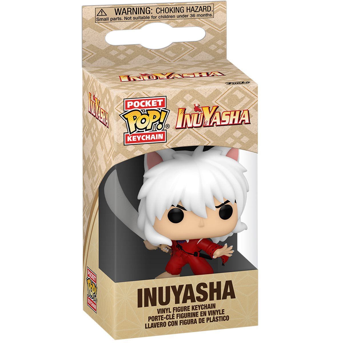 FUNKO - Llavero InuYasha con espada Pocket POP - InuYasha