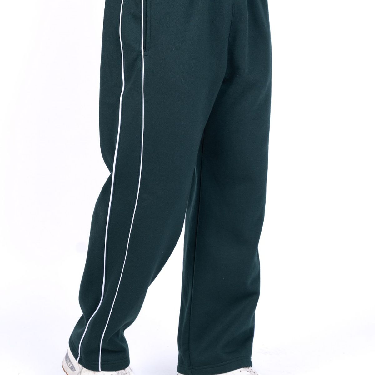 NEW YORK STARS - PANTALON BUZO DE FRANELA -VERDE