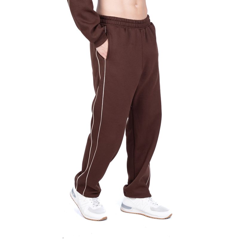 NEW YORK STARS - PANTALON BUZO-MARRON