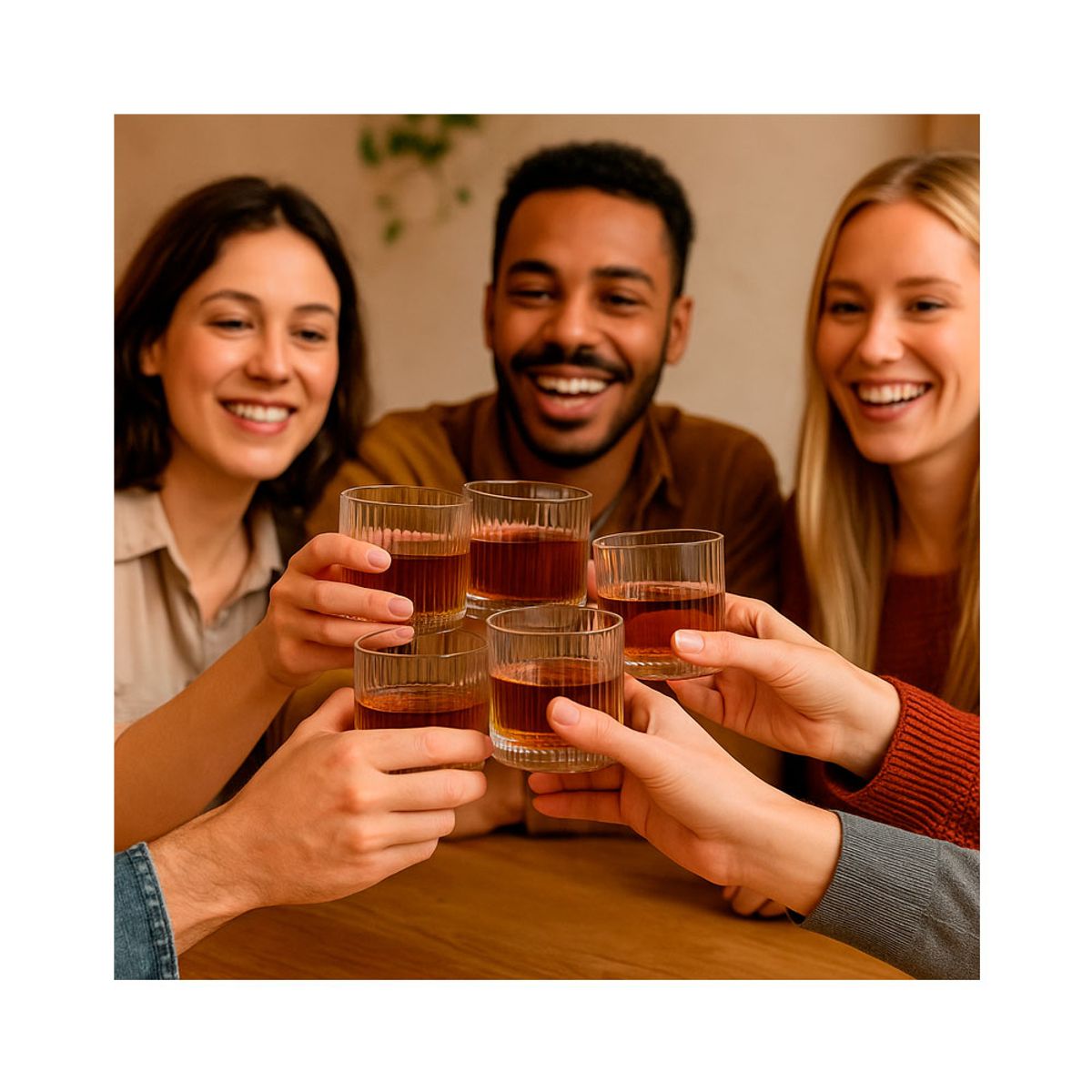 FERRAND - Set Vasos Ferrand X 4 Pzas Pulse Rock 355ml