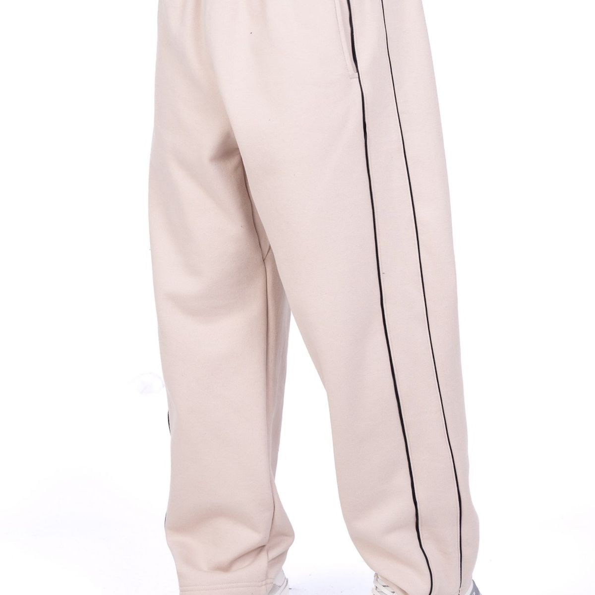 NEW YORK STARS - PANTALON BUZO DE FRANELA -BEIGE