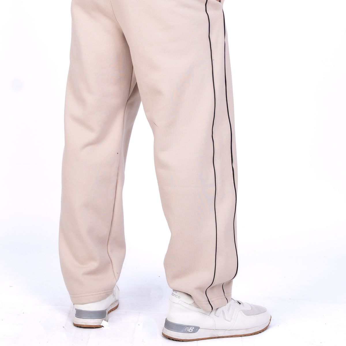 NEW YORK STARS - PANTALON BUZO DE FRANELA -BEIGE