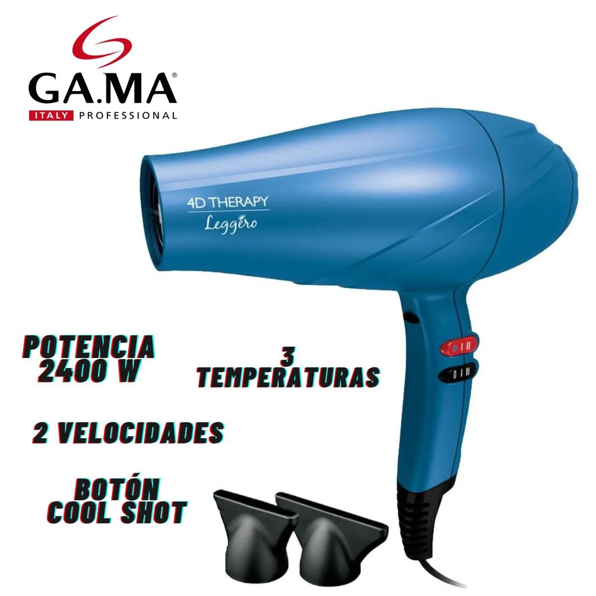 GAMA - Secadora profesional Leggero Ion 4D Therapy Gama BECHD0000001393
