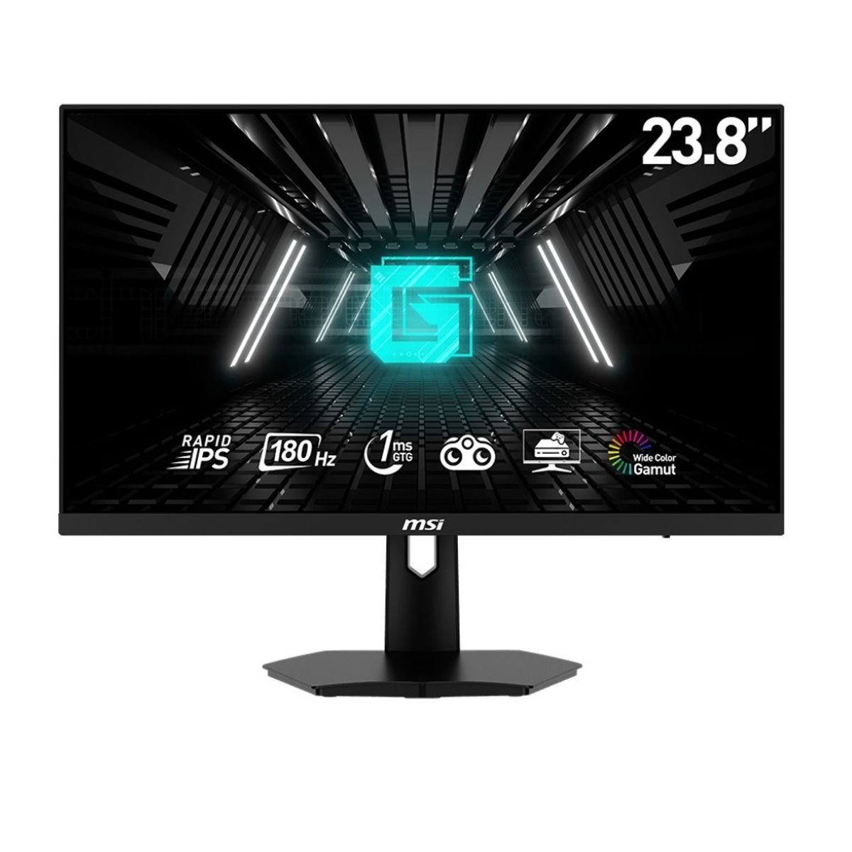 MSI - Monitor Gamer MSI G244F E2 23.8" Plano Full HD Rapid IPS 180HZ