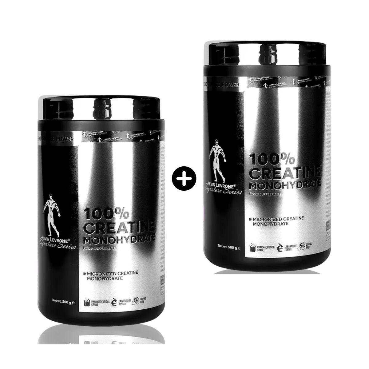KEVIN LEVRONE - Pack x2 Creatina Kevin Levrone Monohidratada Micronizada 500GR