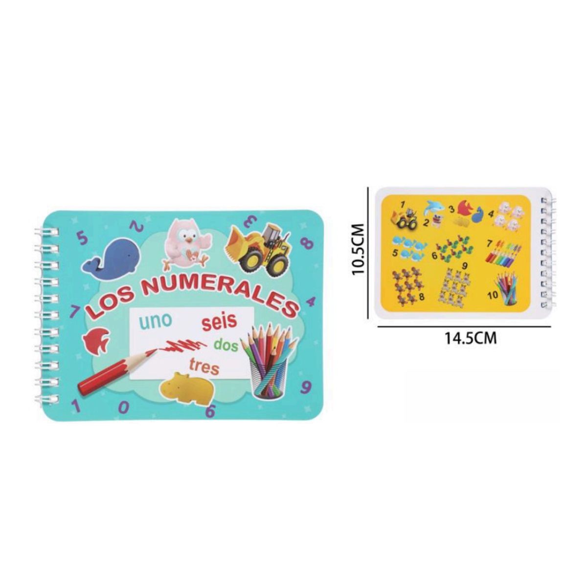 OTTOWARE - Libreta De Enseñansas (Numeros) Pack X 2