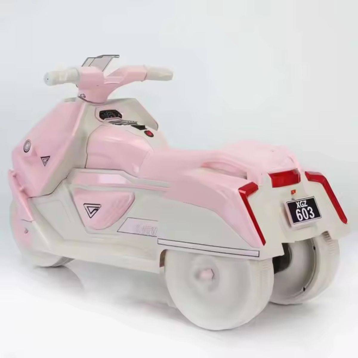 GENERICO - MOTO ELECTRICA DELUXE KIDS CON MOTOR ROSADO