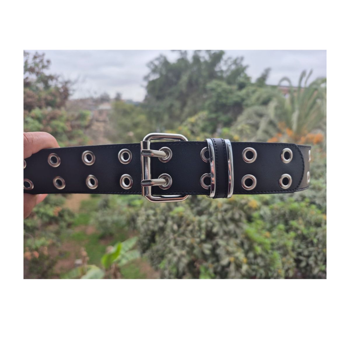 GENERICO - Correa  Elegante Para Mujer Doble Negro 105cm