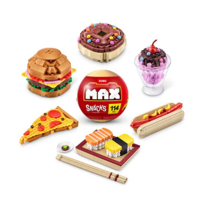 MAX - Max Capsula Sorpresa Colección De Snacks Surtido