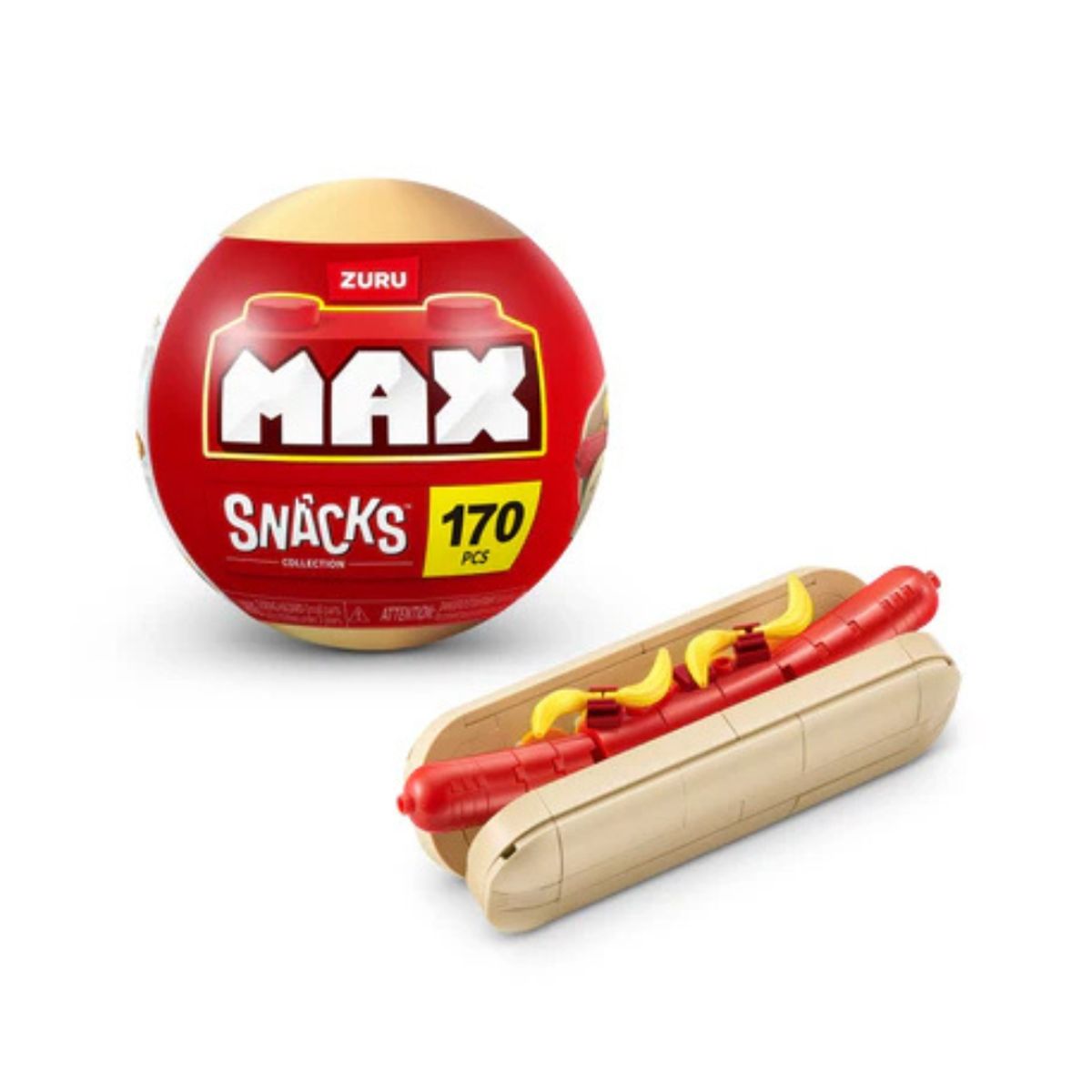 MAX - Max Capsula Sorpresa Colección De Snacks Surtido