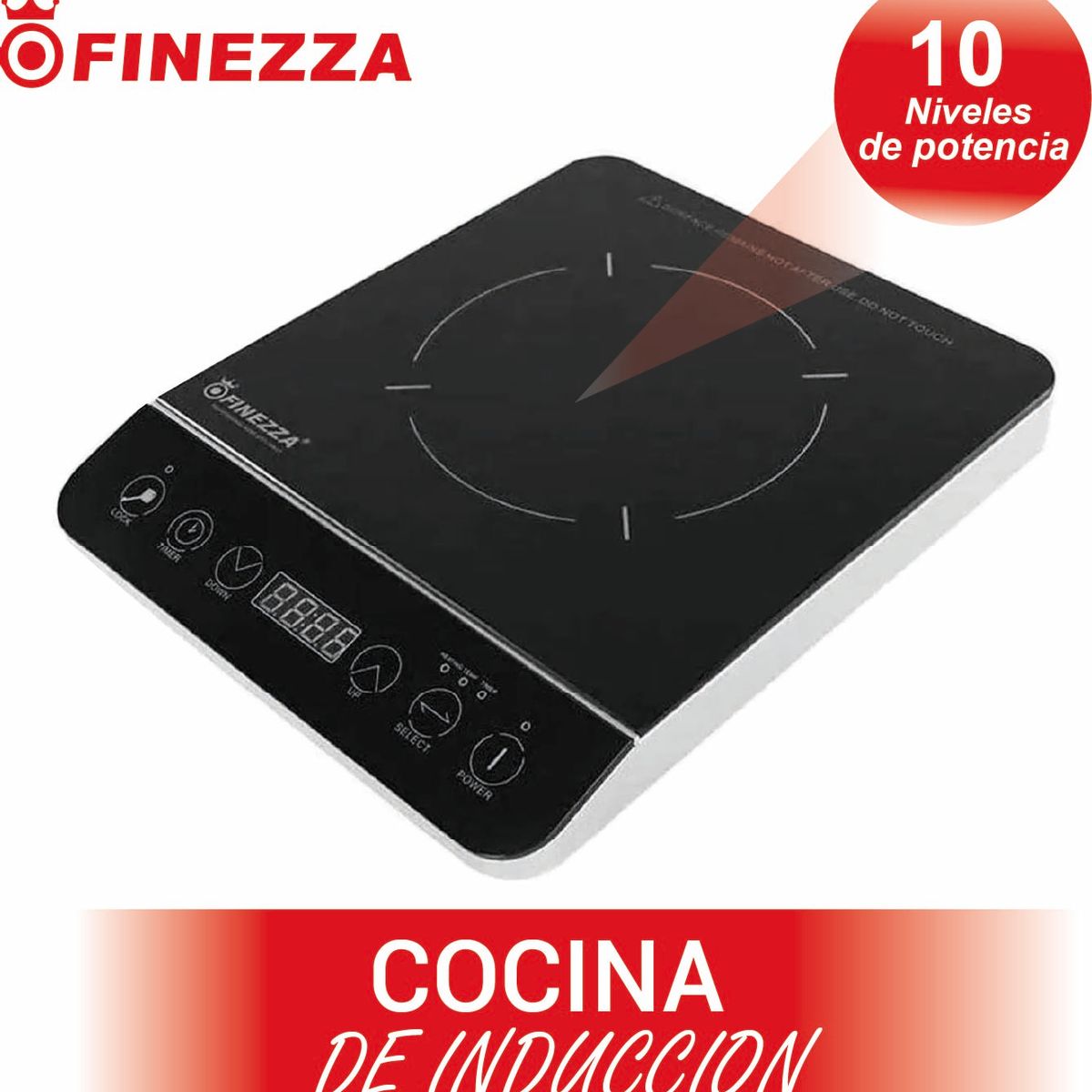 FINEZZA - Cocina De Inducción 1 Quemador FZ-306IN.