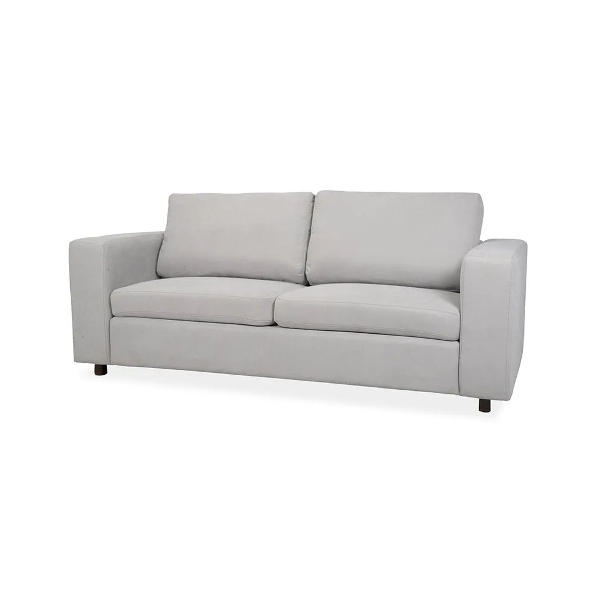 TUGO - Sofá Nauty 3 Cuerpos (Pocket) Gris Claro