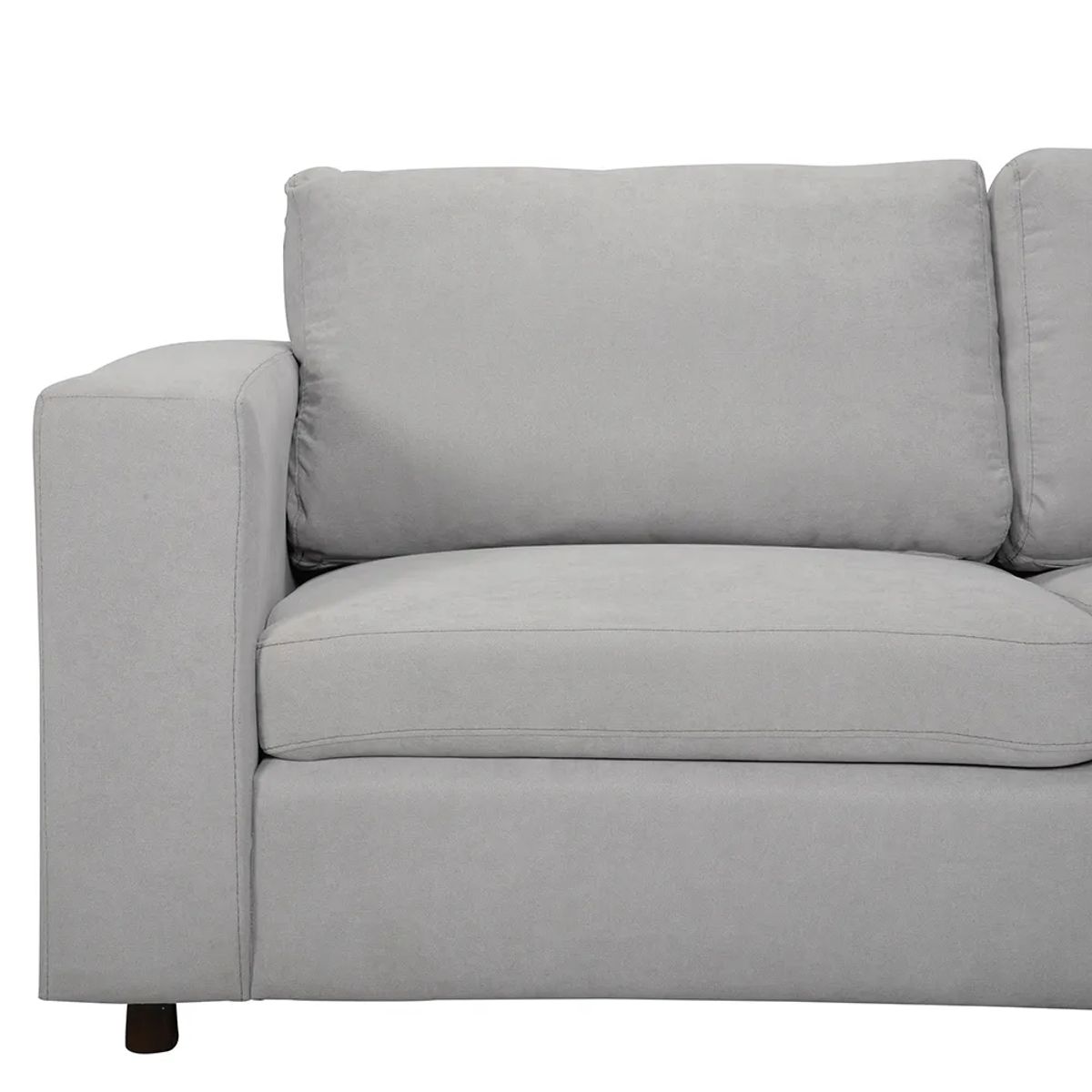 TUGO - Sofá Nauty 3 Cuerpos (Pocket) Gris Claro