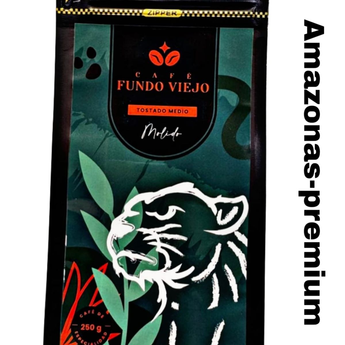 CAFE FUNDO VIEJO - Premium MOLIDO 250g TMedio Finca Abuela Mila Orgánico