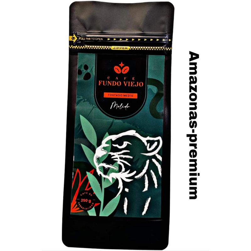 CAFE FUNDO VIEJO - Premium MOLIDO 250g TMedio Finca Abuela Mila Orgánico