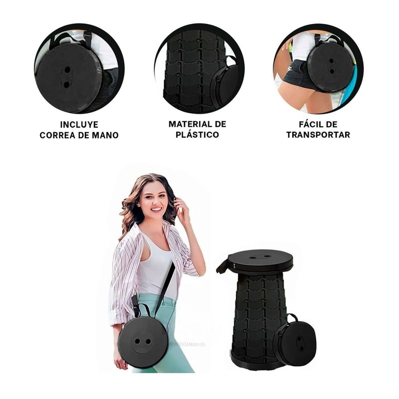 GENERICO - Pack2 Silla Sofisticada en Negro Y+Banderitas Adhesivas