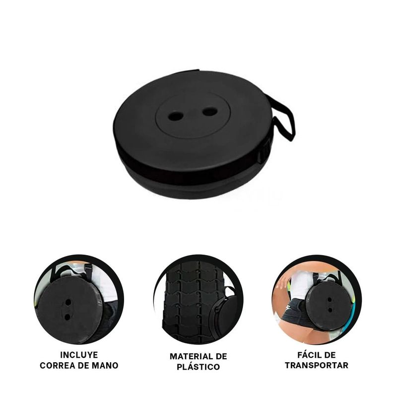 GENERICO - Pack5 Silla Plegable para el Hogar y Versatil en Color Negro