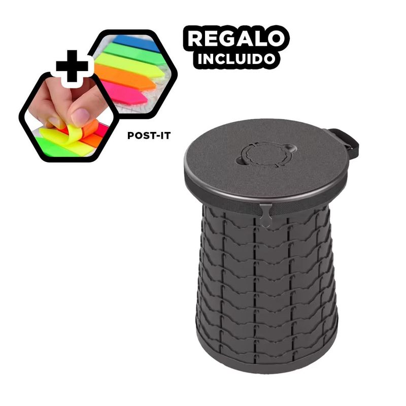 GENERICO - Pack12 Silla Sofisticada en Negro Y+Banderitas Adhesivas