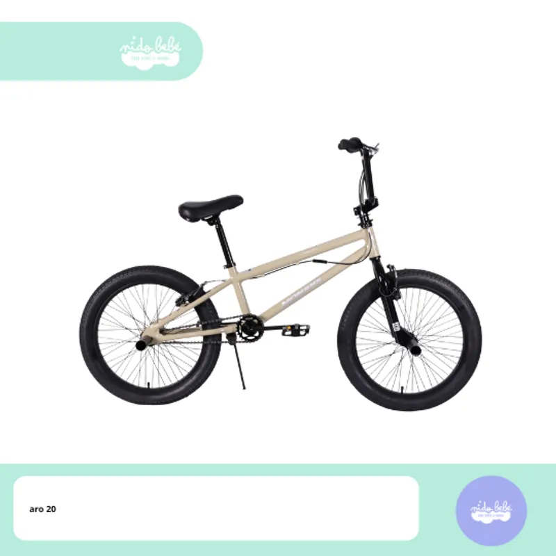 GENERICO - Bicicleta Para Niño Bmx Mkp Nitro Aro 20