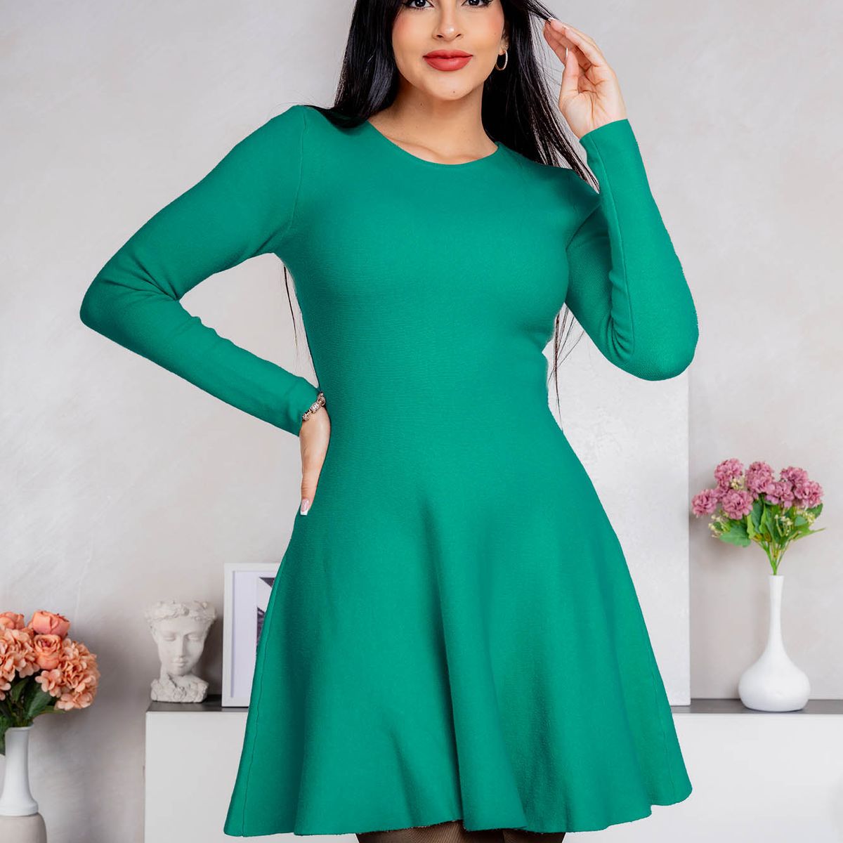 ARMA TU LOOK - VESTIDO MABEL FALDA EN A DE CASHMERE ARMA TU LOOK