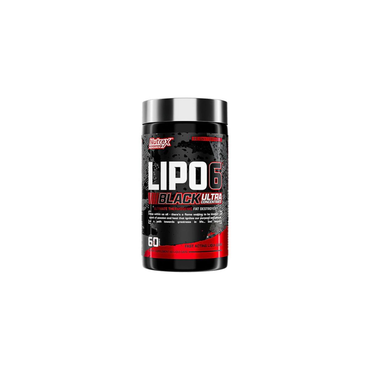 NUTREX RESEARCH - Lipo 6 black ultra concentrado 60 cápsulas Nutrex