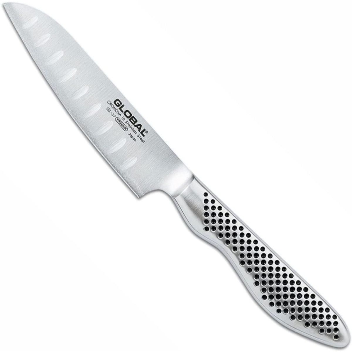 GLOBAL - Cuchillo Santoku alveolado Global 11 cm