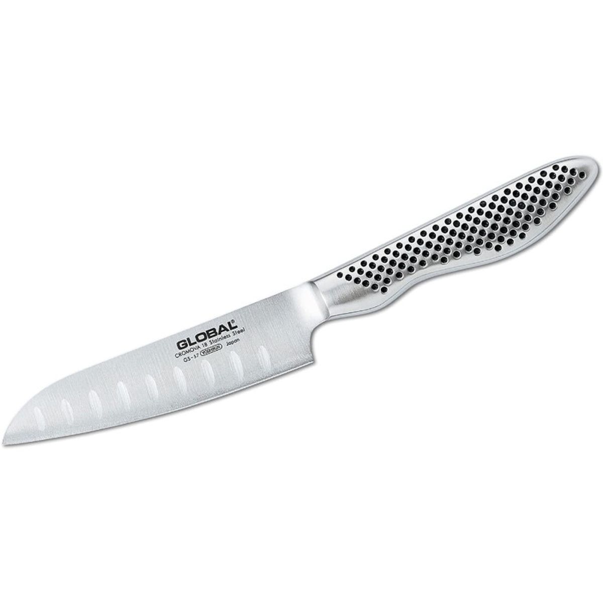 GLOBAL - Cuchillo Santoku alveolado Global 11 cm
