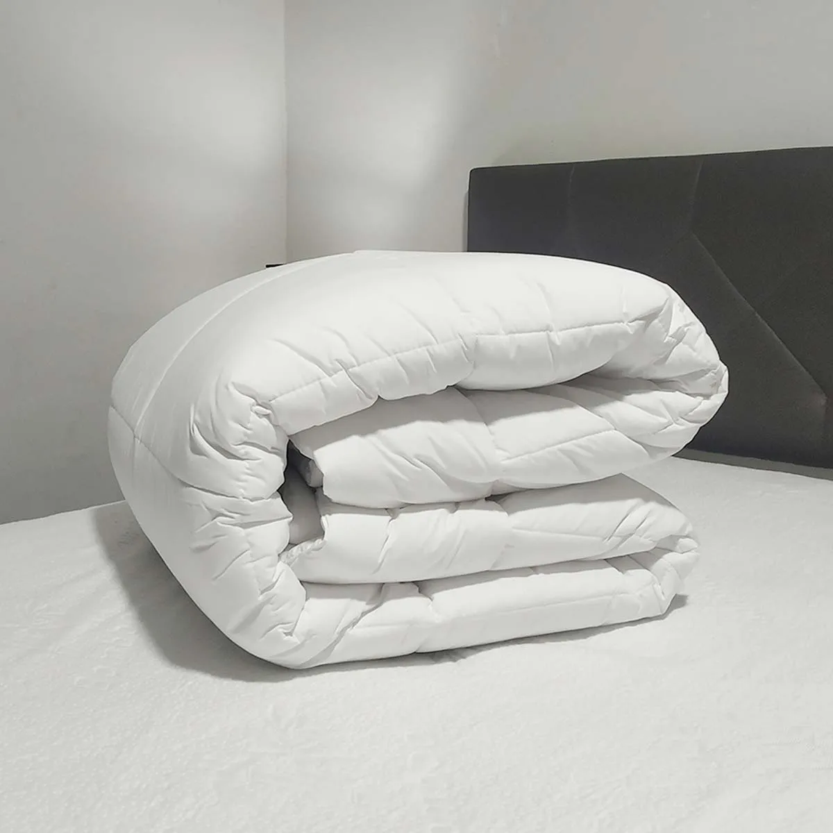 AMADEUS HOME - Plumón de cama Hipoalergénico King Size ¡Relleno Fibra Térmica Gruesa