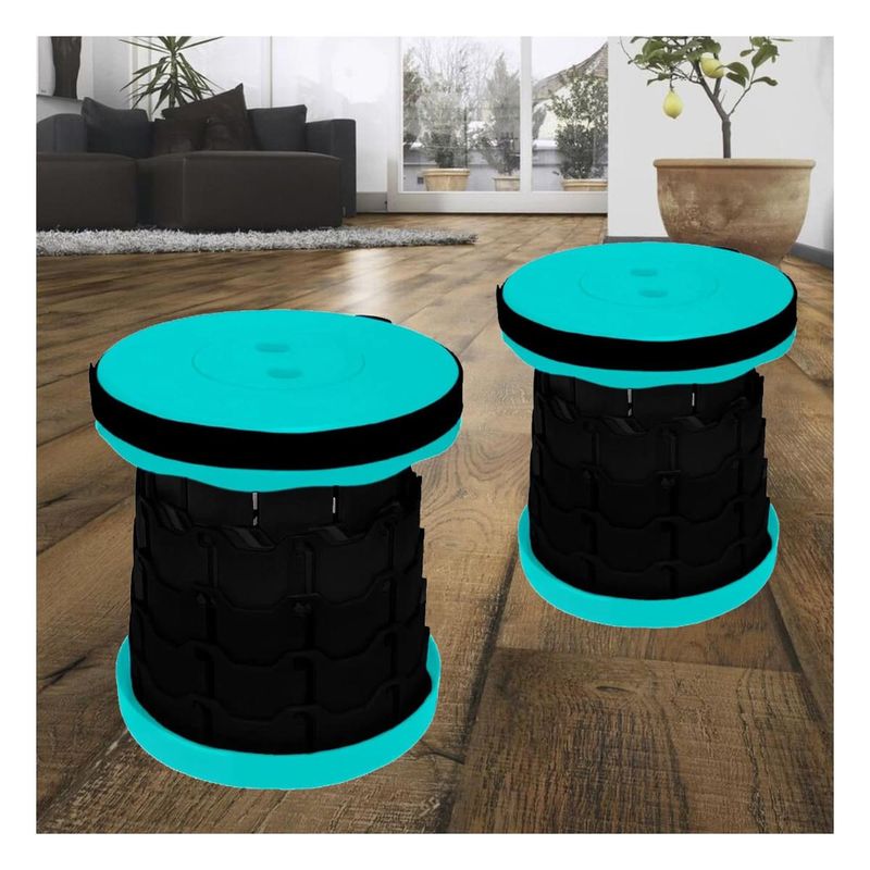 GENERICO - Banco Multifuncional de Color Turqueza Y+Post-it Adhesivos