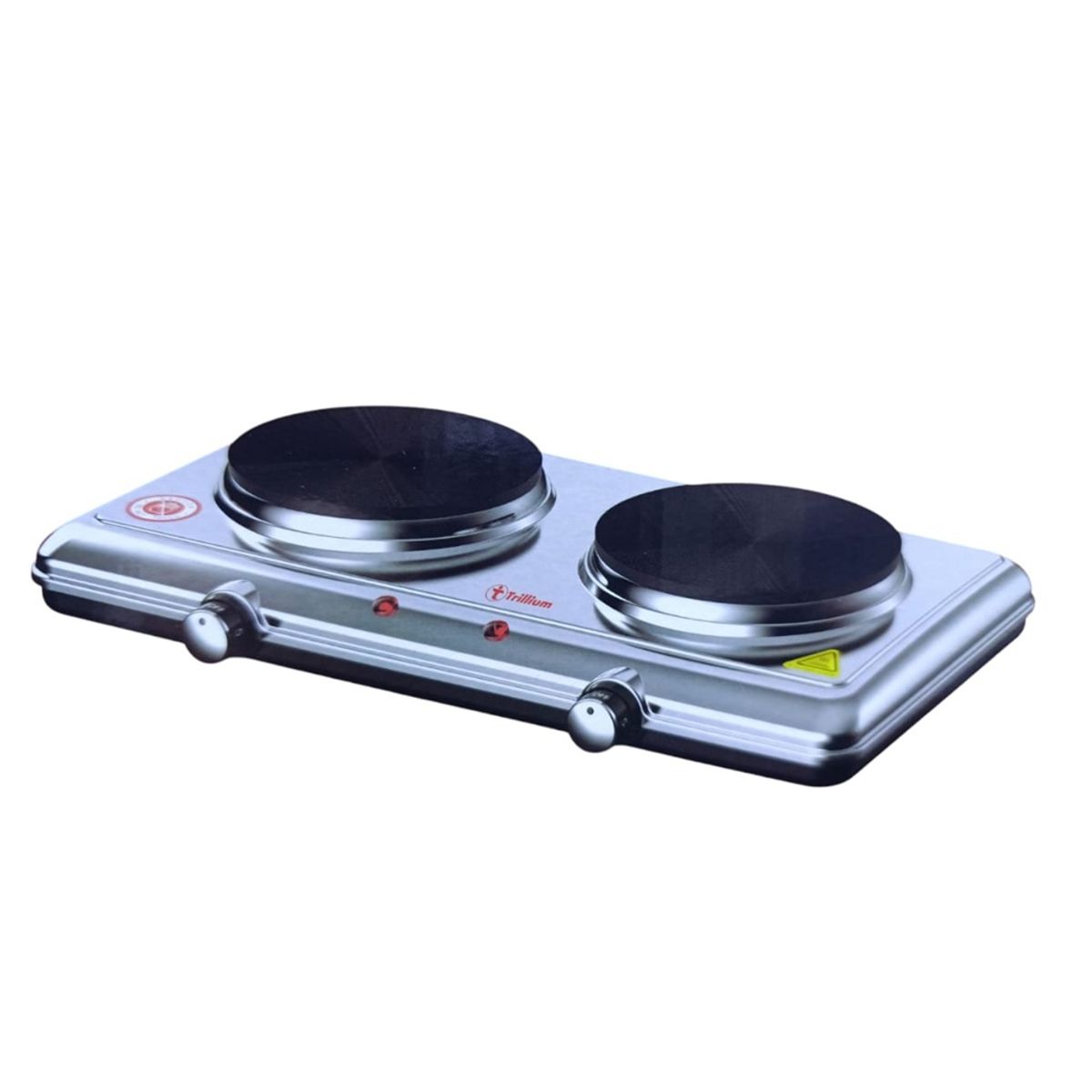 GENERICO - COCINA ELECTRICA DE 2 QUEMADORES TRILLIUM 2000W TX-E235