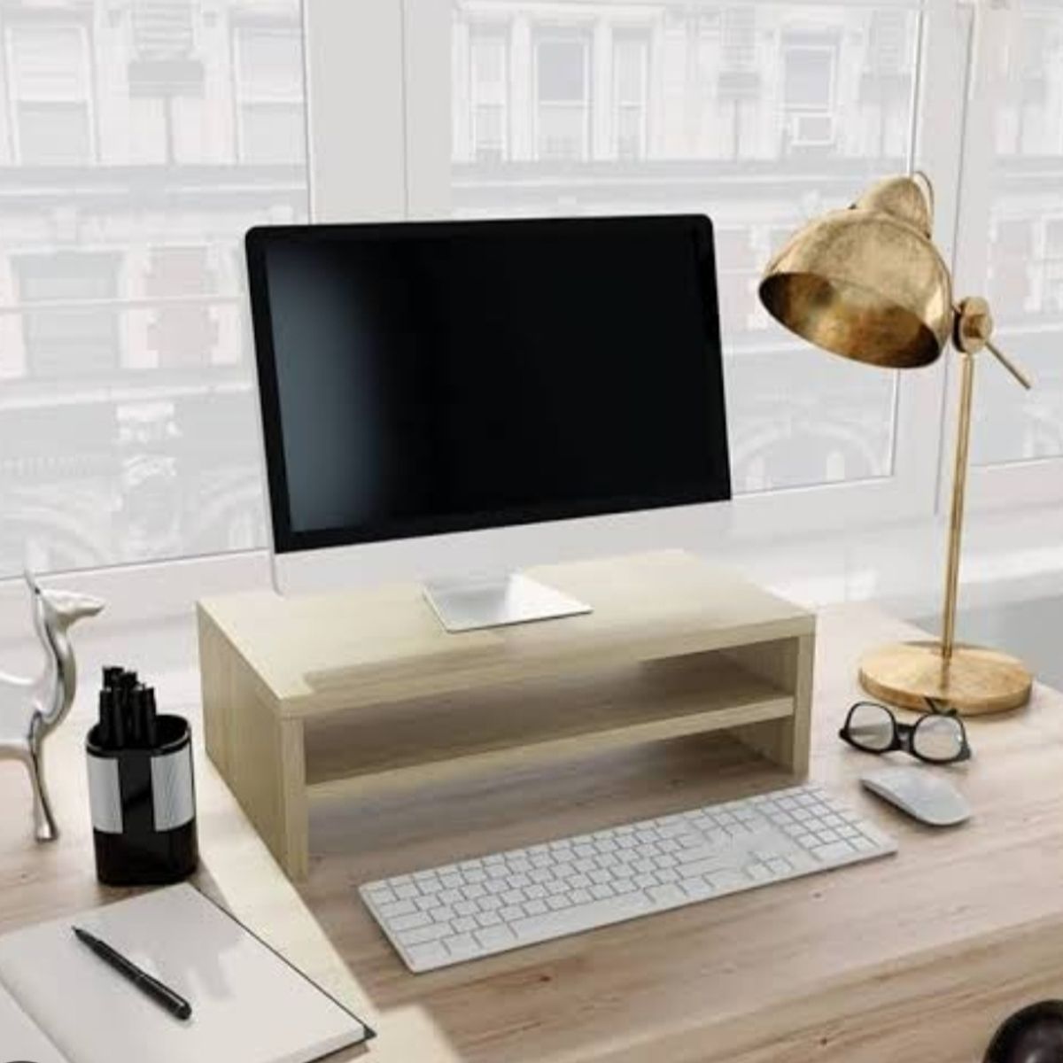 GENERICO - Base soporte para monitor roveré