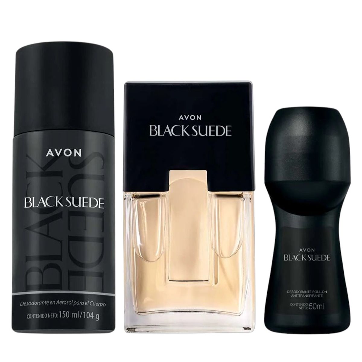 AVON - Kit para él x3 Black Suede de Avon