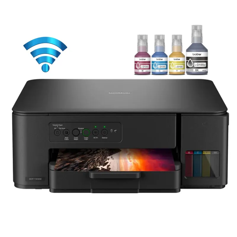 BROTHER - Impresora Multifuncional de inyección de tinta a color DCP-T430W con Wifi