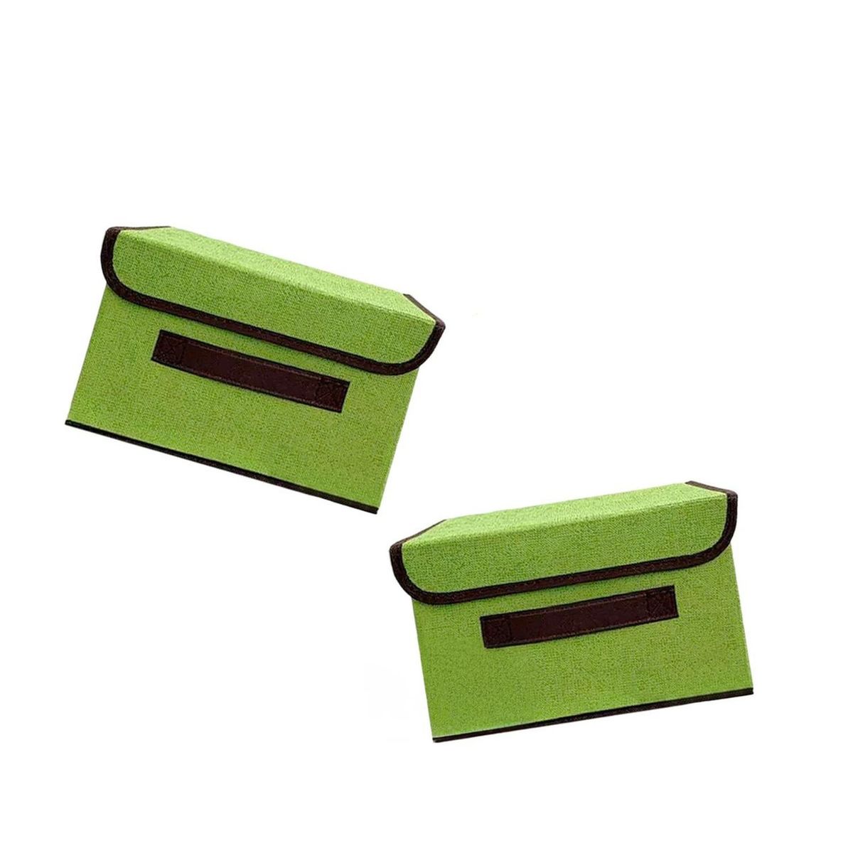 GENERICO - Pack6 Cesta Escencial para Dormitorio Familiar en Verde