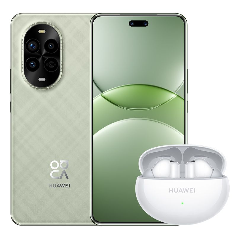 HUAWEI - HUAWEI Smartphone Nova 13 Pro 12GB+512GB Verde Dual Sim + FreeBuds 6i
