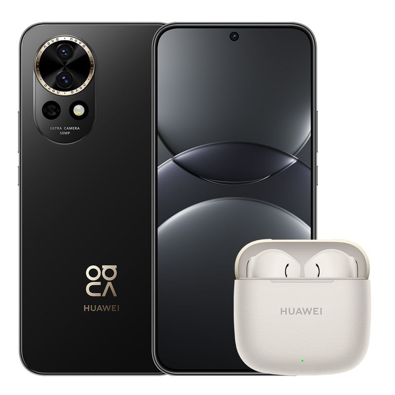 HUAWEI - HUAWEI Smartphone Nova 13 12GB+256GB Negro Dual Sim + FreeBuds SE 3
