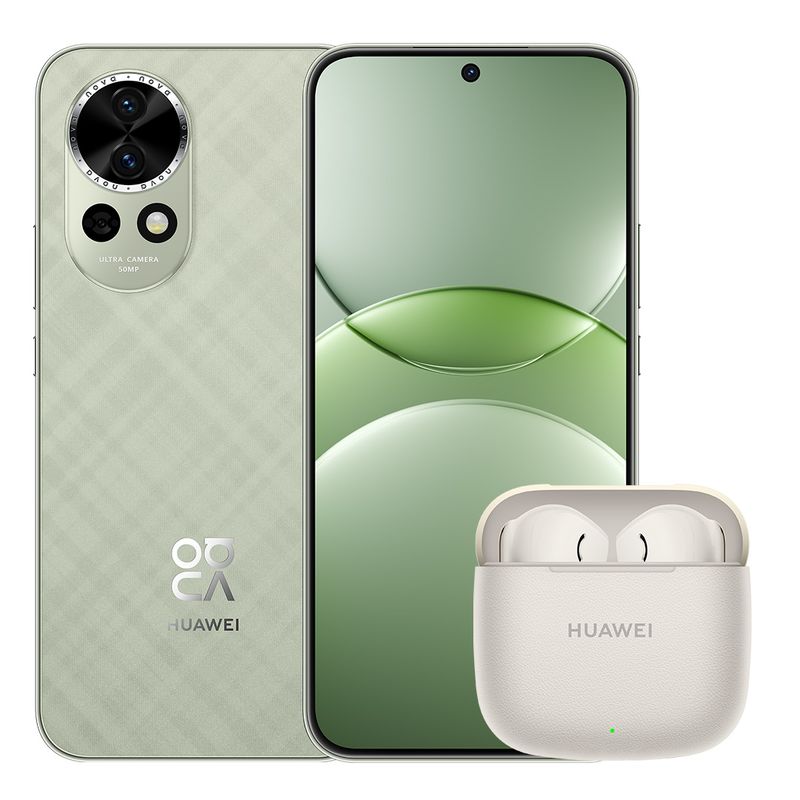 HUAWEI - HUAWEI Smartphone Nova 13 12GB+256GB Verde Dual Sim + FreeBuds SE 3