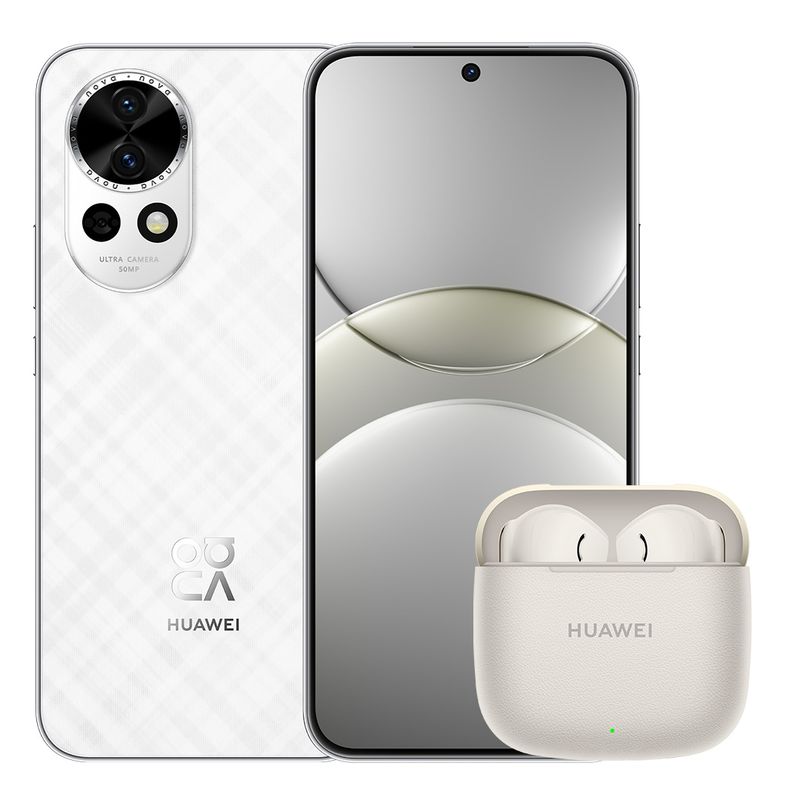 HUAWEI - HUAWEI Smartphone Nova 13 12GB+256GB Blanco Dual Sim + FreeBuds SE 3