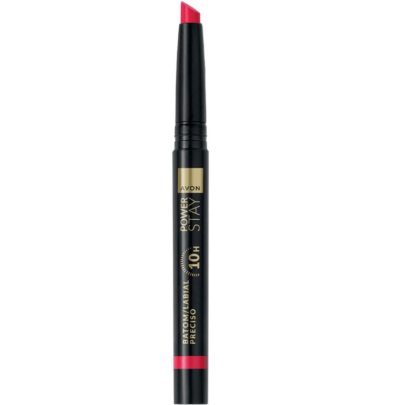 AVON - Avon Power Stay Labial Preciso 10h - 1,2 g - CRIMSON LEGACY