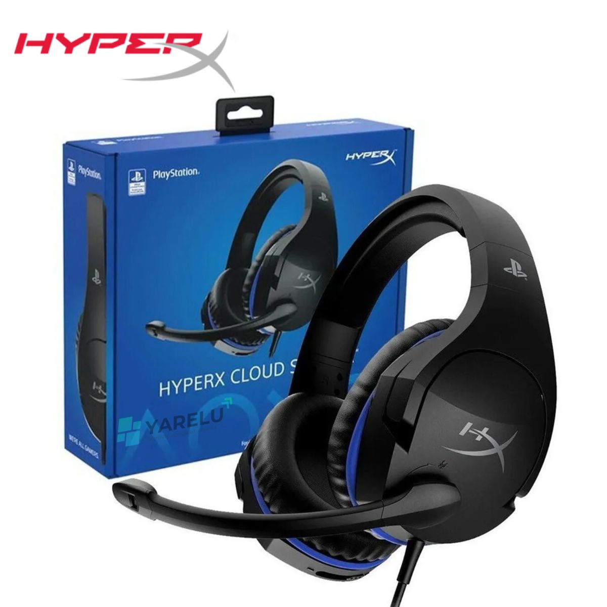 HYPERX - Audífono gamer hyperx cloud stinger ps4- azulnegro