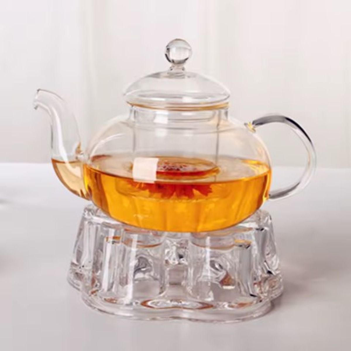 GENERICO - Base Calentadora de Tetera en Forma de Corazon