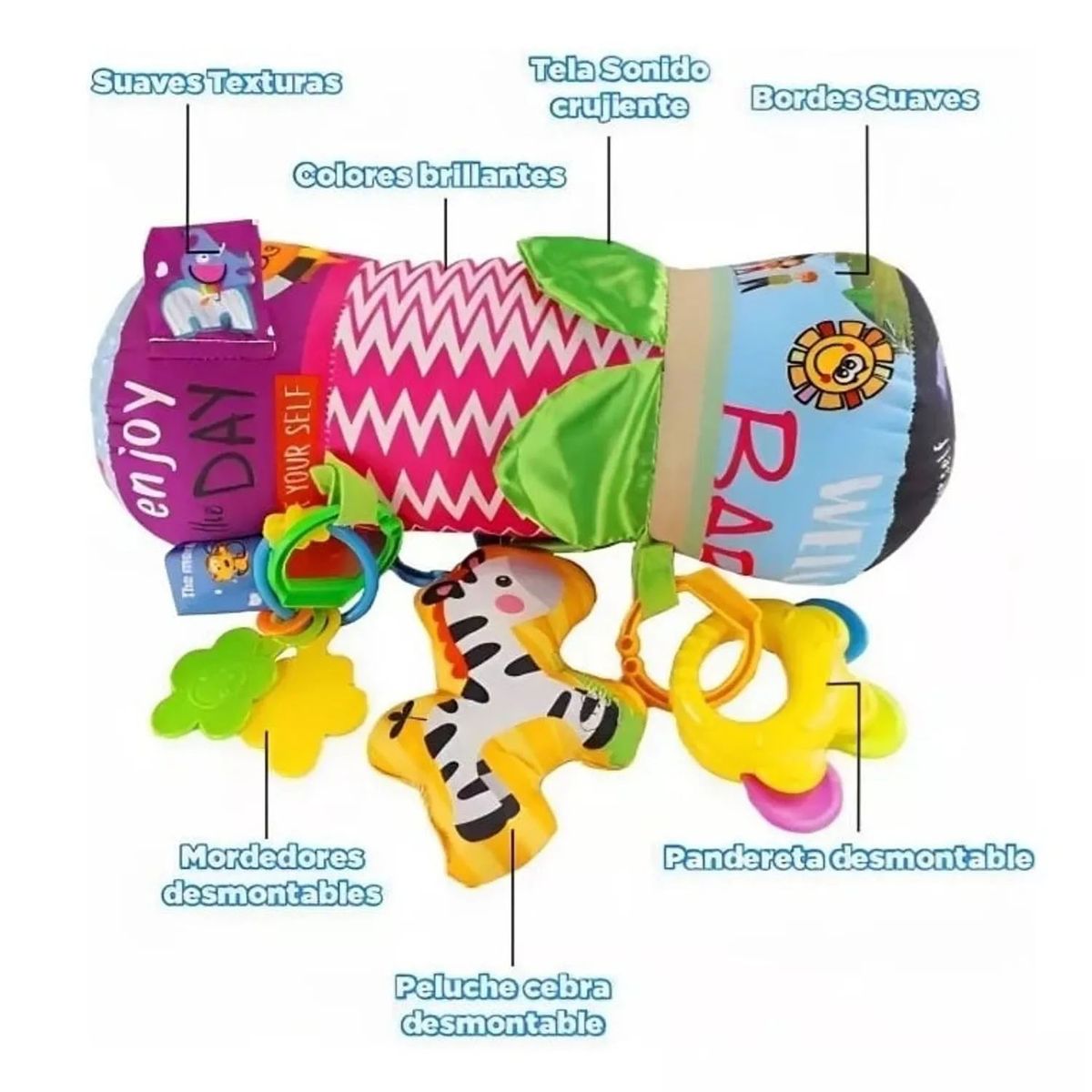 GENERICO - Juguete de Estimulación Rodillo Para Bebe