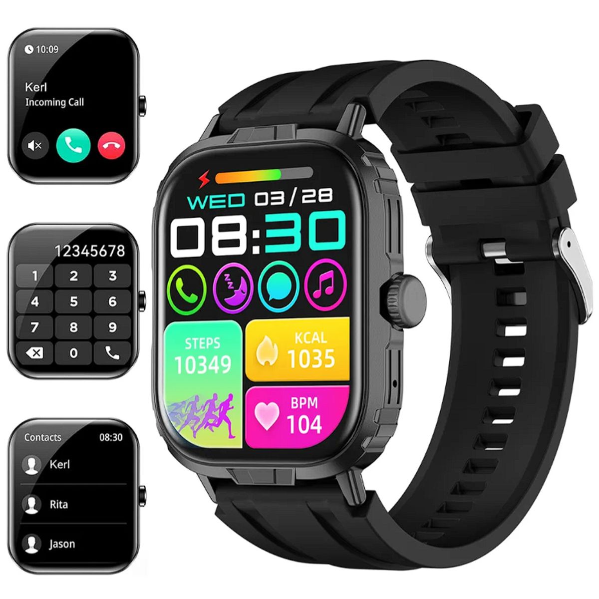 GENERICO - Smartwatch M106 para Deporte Bluetooth Notificación De Mensajes