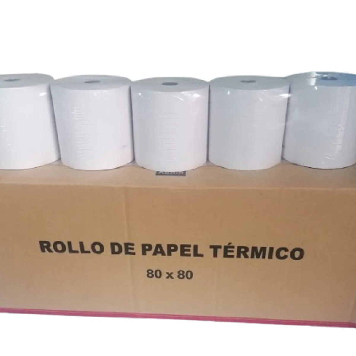 GENERICO - ROLLO DE PAPEL TERMICO 80x80mm 55Gr -- CAJA 20 ROLLOS