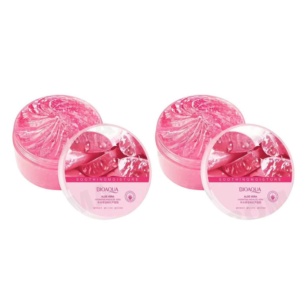 BIOAQUA - PACK 2 GEL ALOE VERA ROSA BIOAQUA 600G