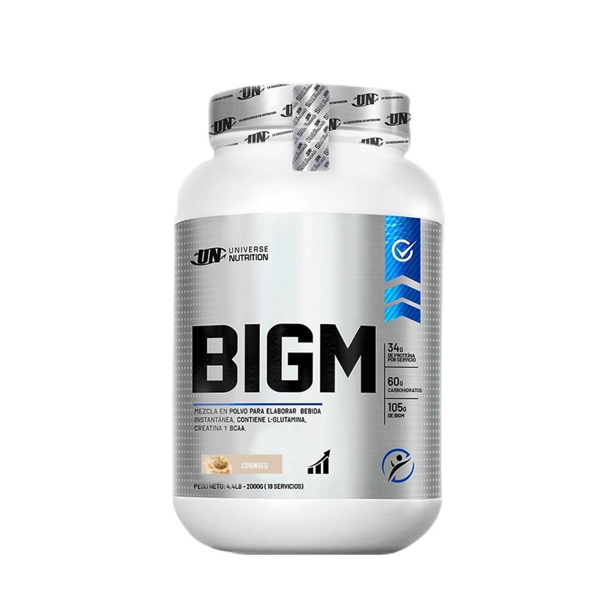 UNIVERSE NUTRITION - Proteína UN Bigm 2 kg Cookies and Cream