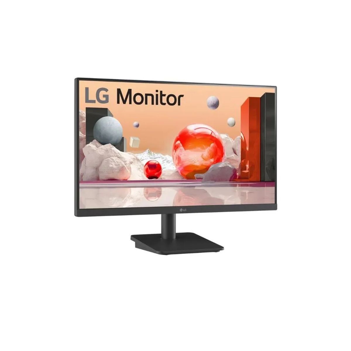 LG - Monitor Gamer LG 24MS500-B 24" Full HD IPS 100HZ 1920x1080 Plano HDMI