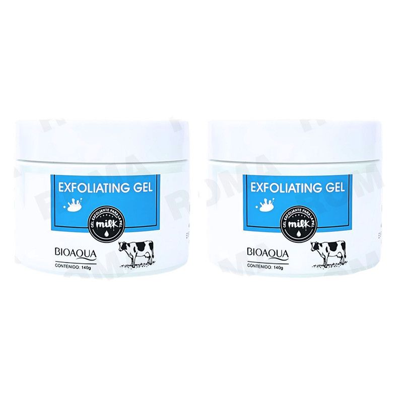 BIOAQUA - PACK 2 EXFOLIANTE GEL MILK BIOAQUA 280G