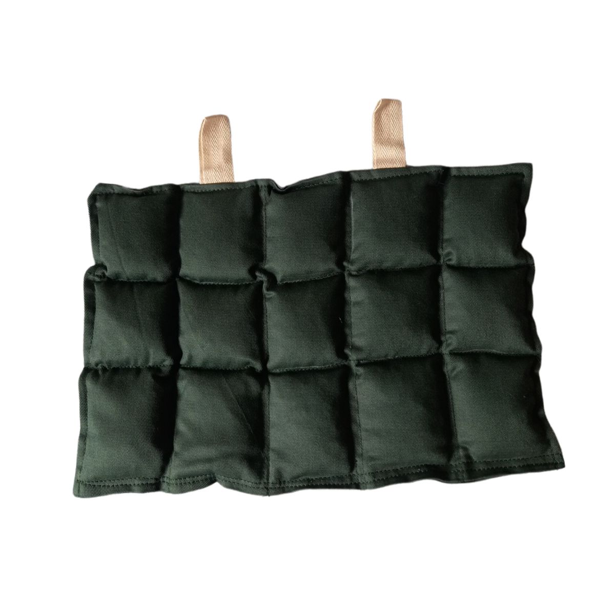 GENERICO - Compresas Aromáticas de Semillas para Espalda Dorsolumbar Verde